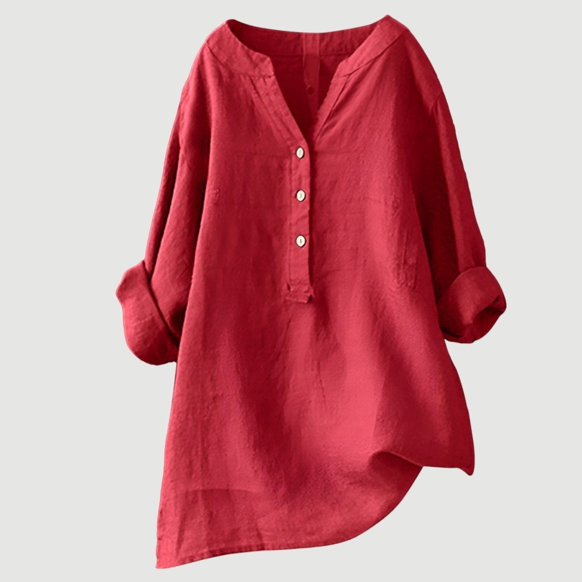 Syl™ | Luchtige en Comfortabele Linnen Damesblouse - Lune Amsterdam