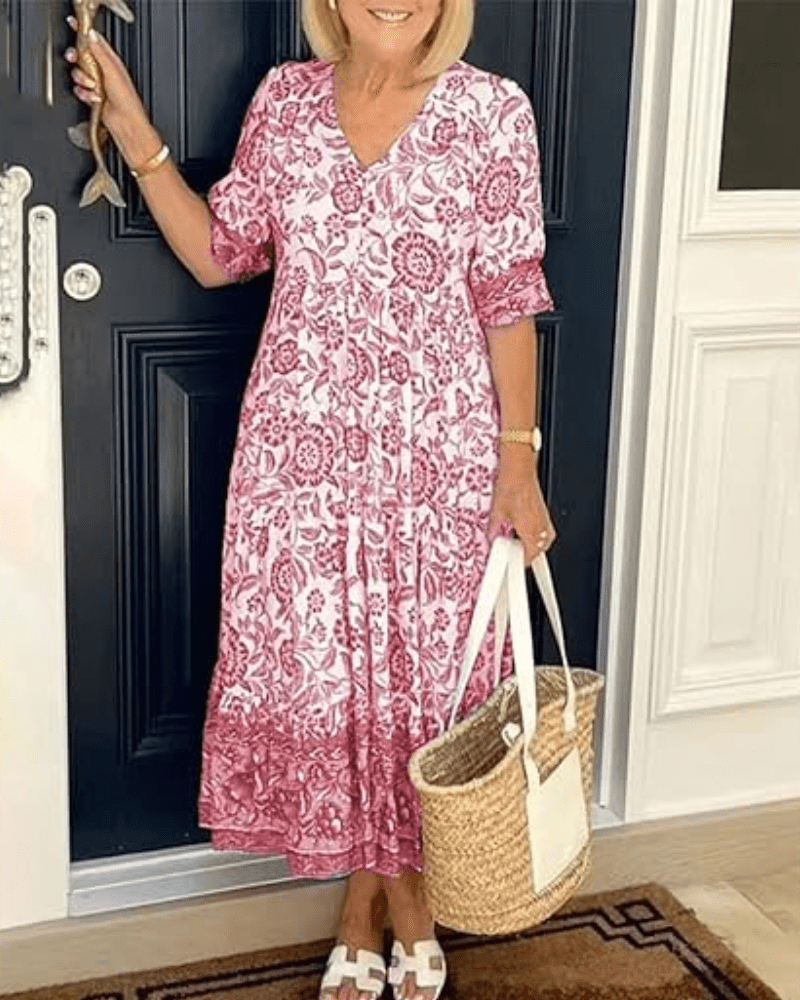 Vanessa™ | Elegante en comfortabele zomerjurk - Lune Amsterdam
