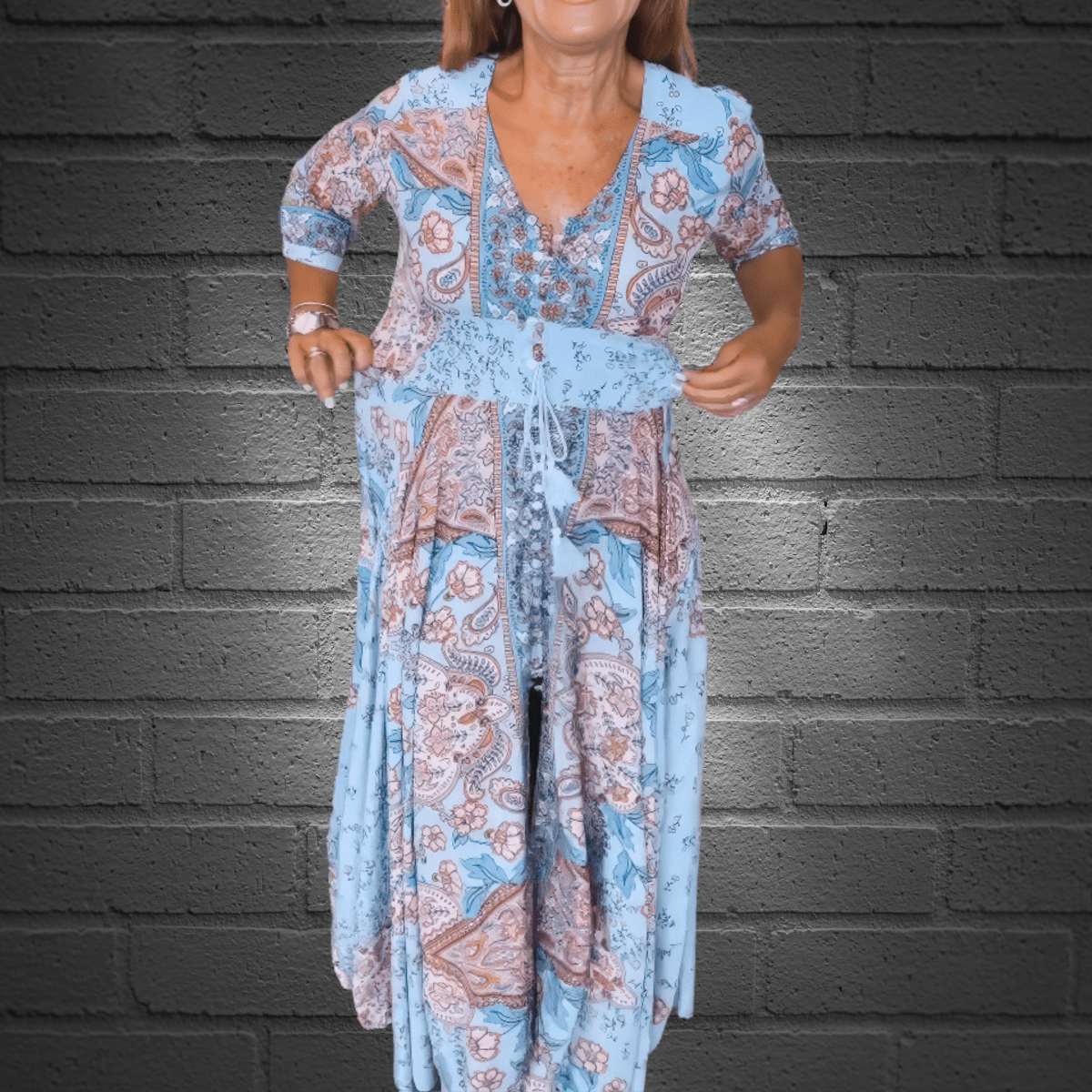 Veerle™ | Maxi - Jurk - Lune Amsterdam
