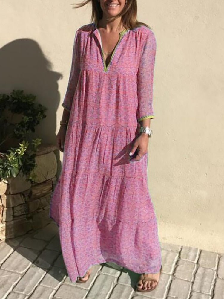 Violet | Maxi Jurk - Lune Amsterdam
