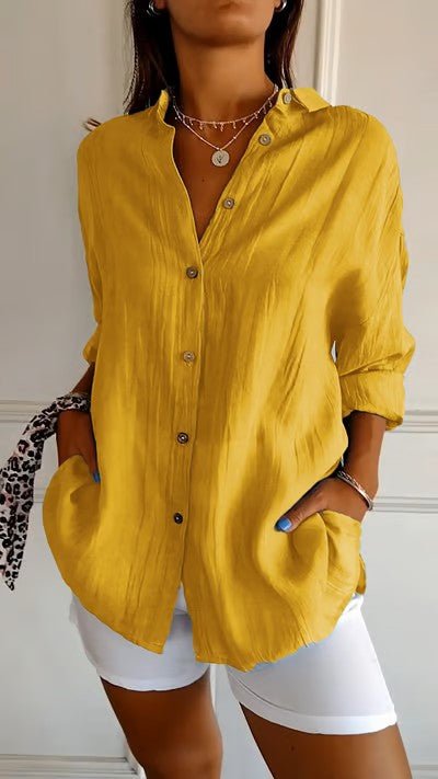 Vivien | Lente Blouse - Lune Amsterdam
